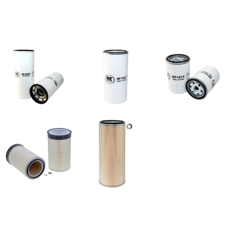 Filter Kit for Doosan 9/235  with Cummins 6C8.3 Engine
