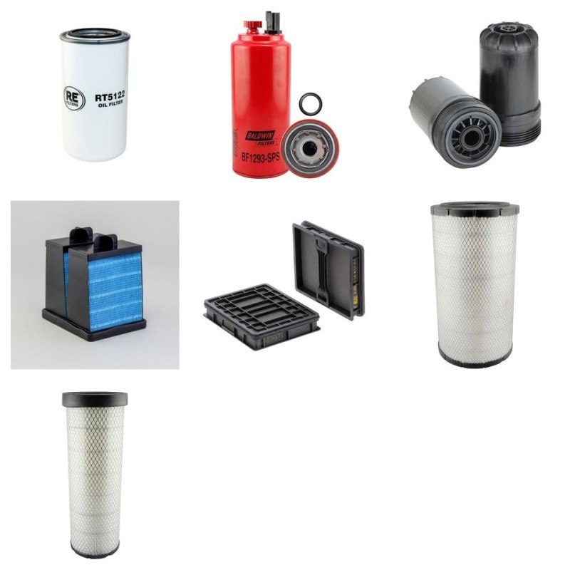 Filter Kit for Doosan 10/110  with Cummins Engine Year 2015