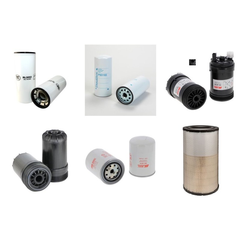 Filter Kit for Doosan 12/254 POWER  with Cummins QSL 9 T4I Engine Year 2015