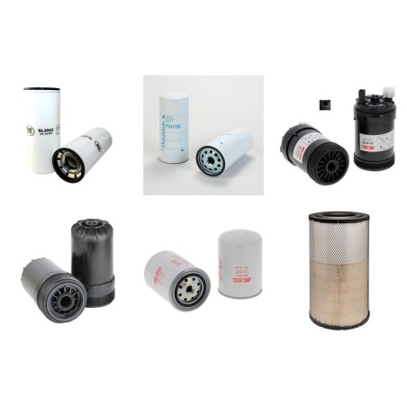 Filter Kit for Doosan 12/254 POWER  with Cummins QSL 9 T4I Engine Year 2015
