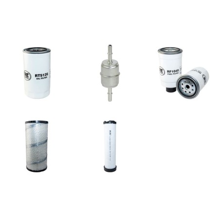 CASE 430 T3 Filter Service Kit Air Oil Fuel Filters w/CNH  Eng.      TIER III