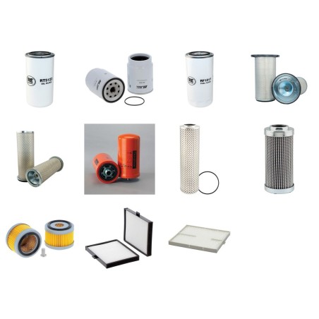 Filter Kit for Doosan DL160  with Cummins QSB 4.5 Engine Year 2008-