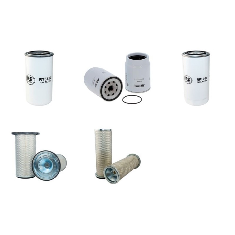 DOOSAN DL 160 Filter Service Kit Air Oil Fuel Filters w/Cummins QSB 4.5 Eng.   YR  2008-