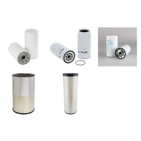 DOOSAN DL350 Filter Service Kit - Air - Oil - Fuel Filters