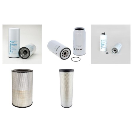 Filter Kit for Doosan DL420  Air Oil Fuel Filters with Daewoo Engine Year 2010-
