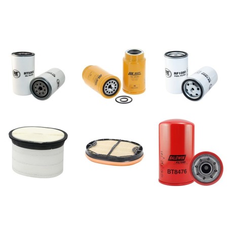 Filter Kit for Doosan DT160  with Perkins 1104D Engine