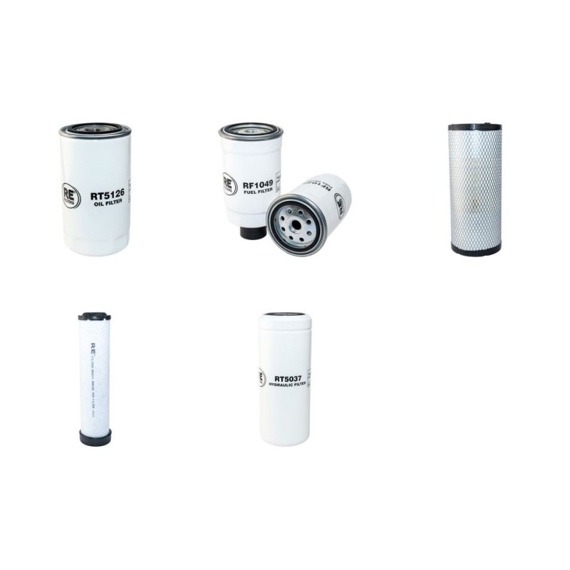 CASE POCLAIN 445 CT Filter Service Kit with Case 445T Eng 2005-