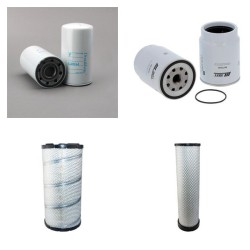 Filter Kit for Doosan DX138  Air Oil Fuel Filters with Daewoo/Doosan Engine Year 2007-