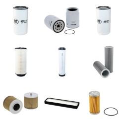Filter Kit for Doosan DX140LC/LCR/W  with Cummins QSB 4.5 Engine Year 2009-