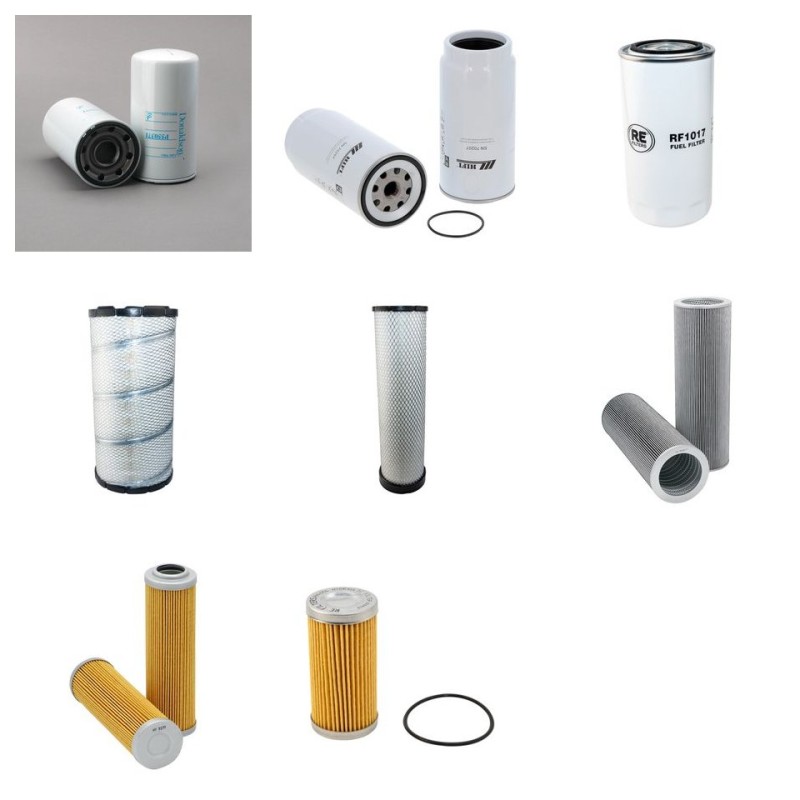 Filter Kit for Doosan DX160LC  with Doosan DL 06 Engine Year 2008-