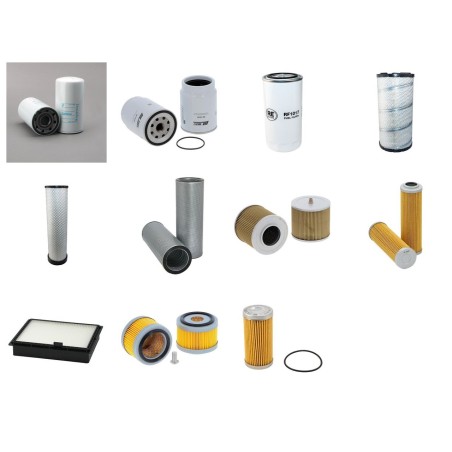 Filter Kit for Doosan DX160-3LC/W  with Doosan DL 06K Engine Year 2013-