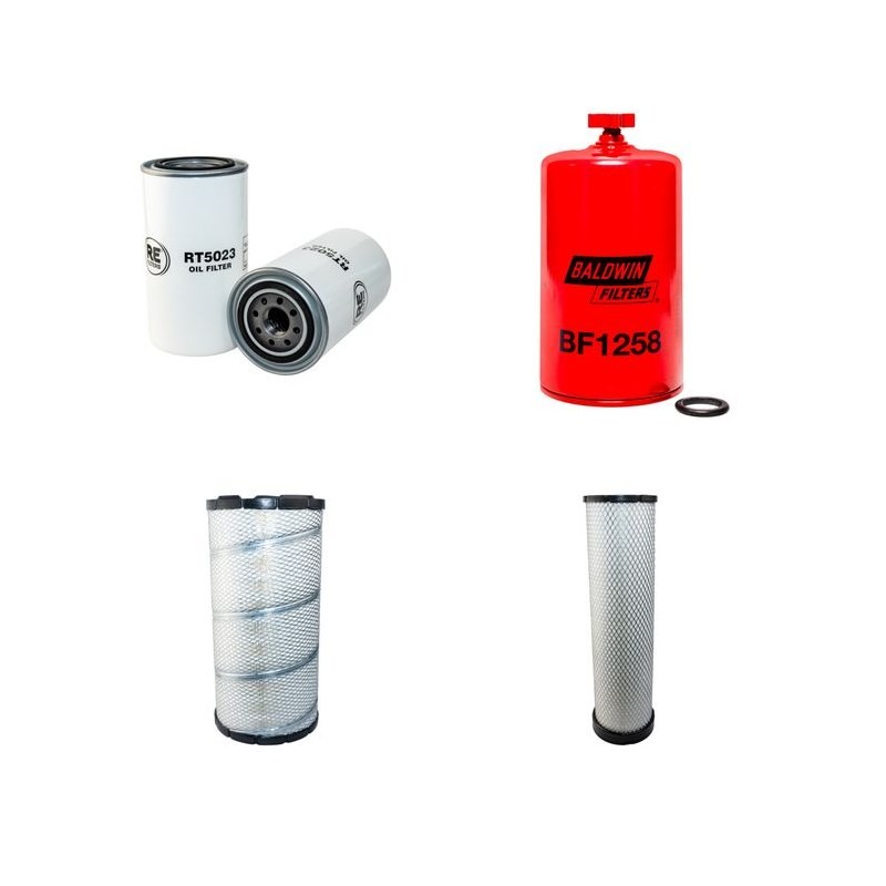 DOOSAN DX 225 LC Filter Service Kit Air Oil Fuel Filters w/Daewoo DB58TIS Eng.   YR  2005-