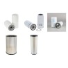 Filter Kit for Doosan DX340LC  Air Oil Fuel Filters with Doosan DL 08 Engine Year 2007-
