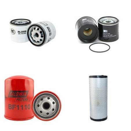 Filter Kit for Doosan G30B  with Ingersoll 4Irs2N Engine 2011-