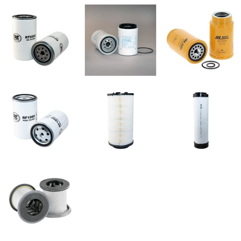Filter Kit for Doosan G80  with Perkins Engine