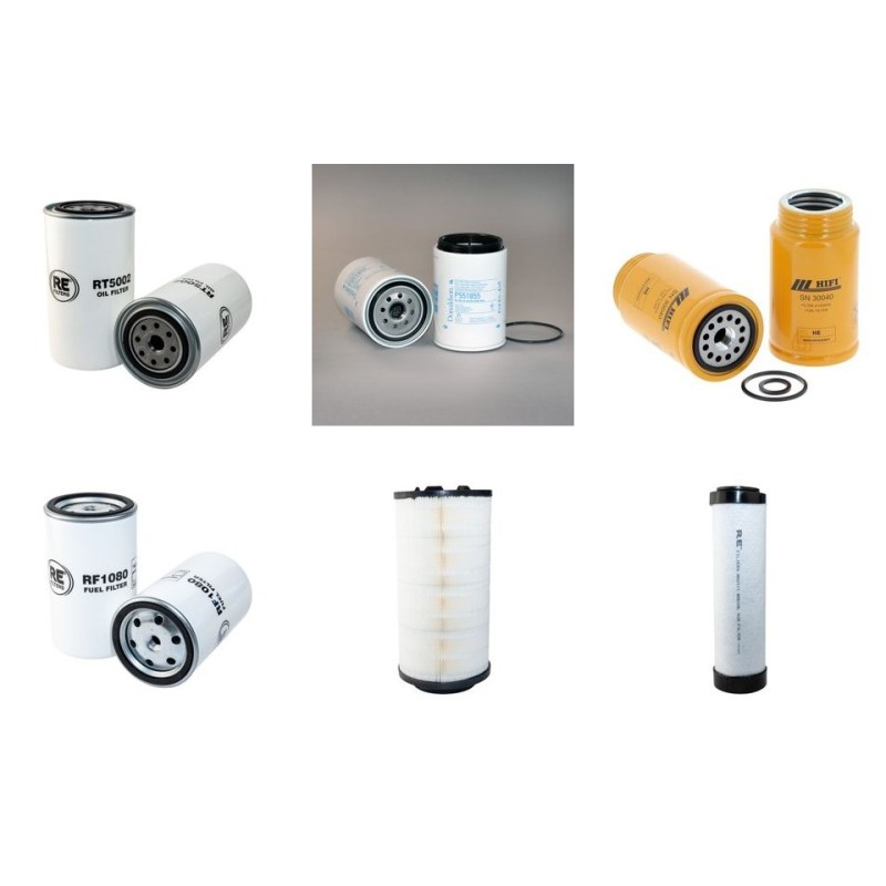 Filter Kit for Doosan G80  Air Oil Fuel Filters with Perkins Engine