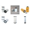 Filter Kit for Doosan G80  Air Oil Fuel Filters with Perkins Engine