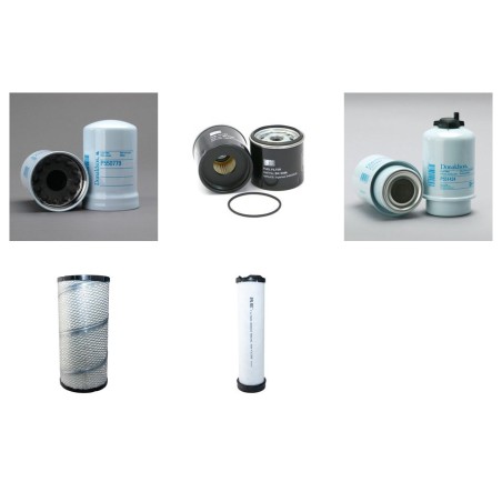 DOOSAN G 80 Filter Service Kit with John Deere 4045Hf275K Eng 2008