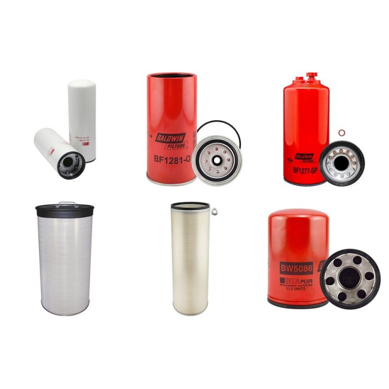 Filter Kit for Doosan G400  with Cummins Engine Year 2011-
