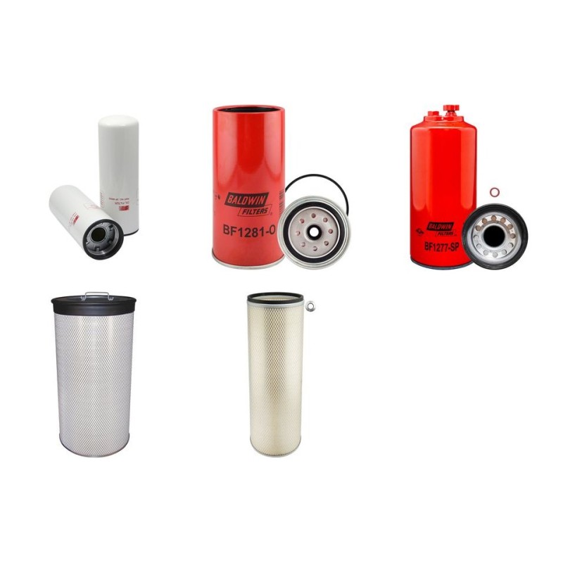 DOOSAN G 500 Filter Service Kit w/Cummins QSX 1568 Eng.   YR  2011-