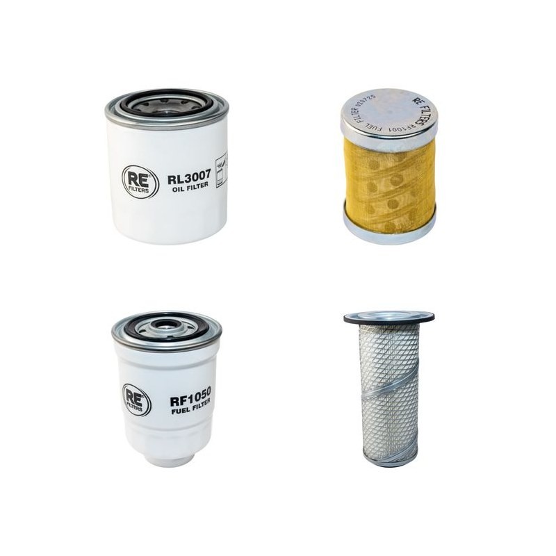 Filter kit for Case 50 MAXI Air Oil Fuel Filters