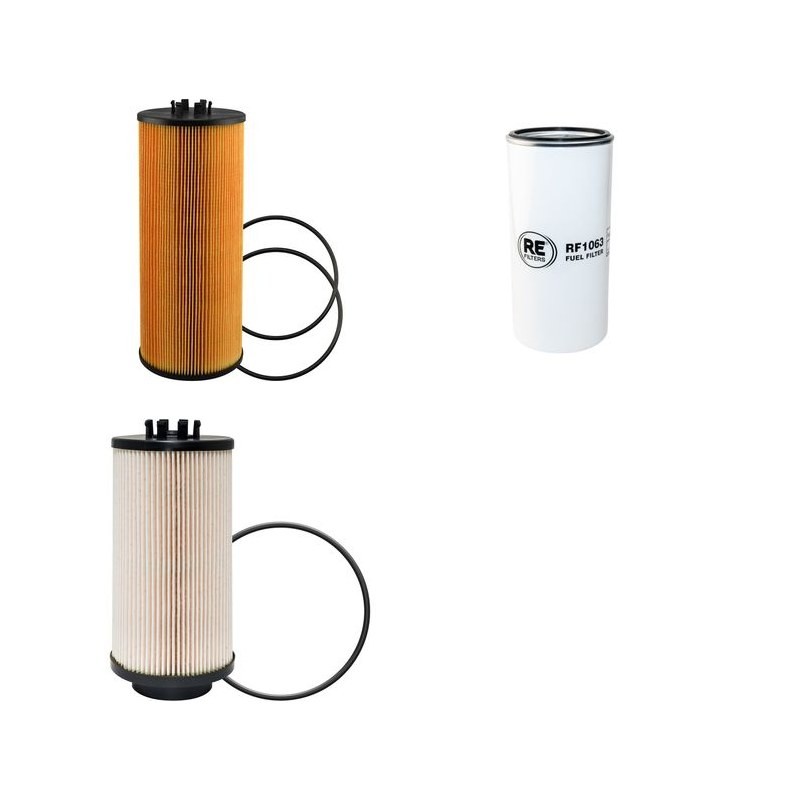 DOPPSTADT DW 3060 Filter Service Kit Air Oil Fuel Filters w/MERCEDES OM 502LA Eng.   YR  2003-