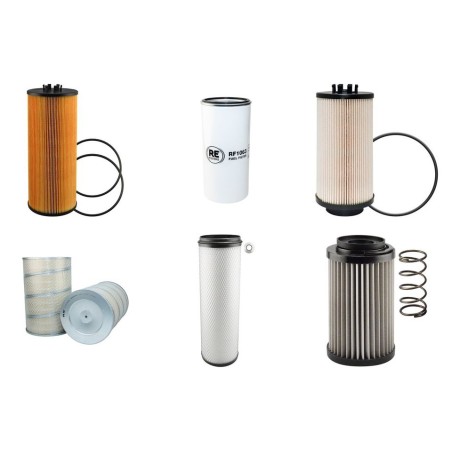 DOPPSTADT DW 3080K MAMMAT Filter Service Kit w/MERCEDES OM 502LA Eng.