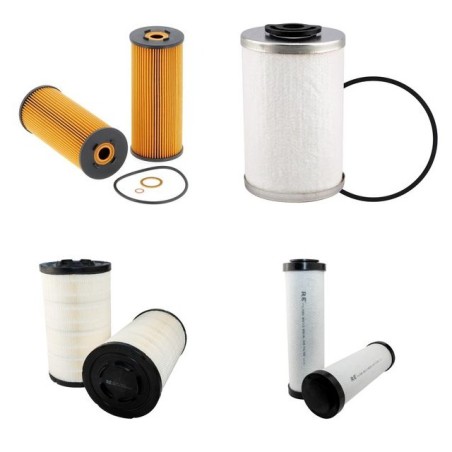 DOPPSTADT TRAC 160 Filter Service Kit Air Oil Fuel Filters w/MERCEDES OM 366A Eng.