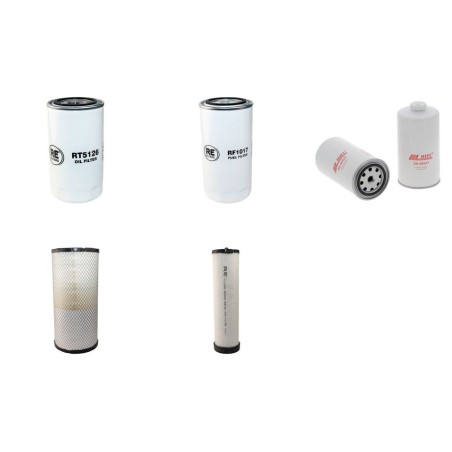 CASE 521 E T3 Filter Service Kit Air Oil Fuel Filters w/CNH  Eng.      TIER III