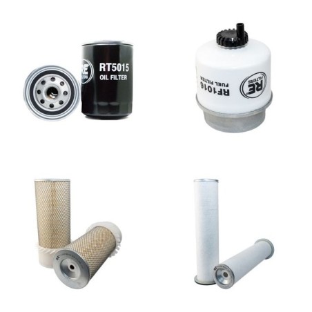 DYNAPAC (WINGET) CA 141 D2 Filter Service Kit Air Oil Fuel Filters w/JOHN DEERE CD3029TF152 Eng.
