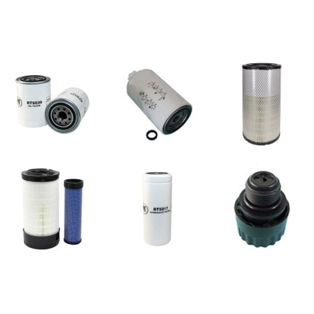 DYNAPAC (WINGET) CA 152 STD Filter Service Kit w/Cummins 4B4.5 Eng.   YR  2008-