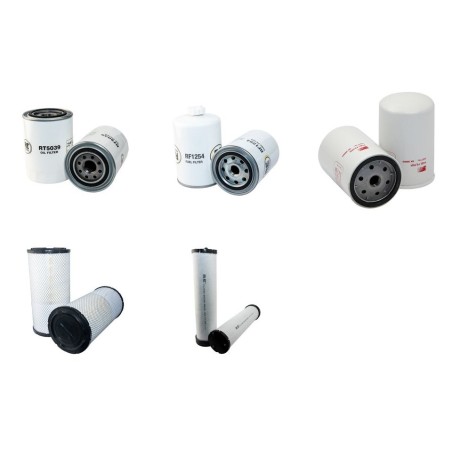 DYNAPAC (WINGET) CA 252 (D/DP) Filter Service Kit Air Oil Fuel Filters w/Cummins 4BTA3.9 Eng.