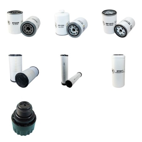 DYNAPAC (WINGET) CA 302 D/DP Filter Service Kit w/Cummins 4BTA3.9 Eng.