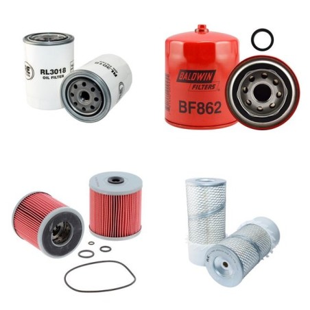 Filter kit for Case 580 B with Case G188 Engine