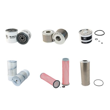 Filter kit for Case Poclain 580 F 