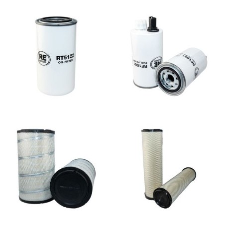 DYNAPAC (WINGET) CA 602 D Filter Service Kit Air Oil Fuel Filters w/Cummins QSB6.7C Eng.   YR  2008-