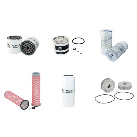 CASE 580 G Filter Service Kit w/CASE 219 Eng.