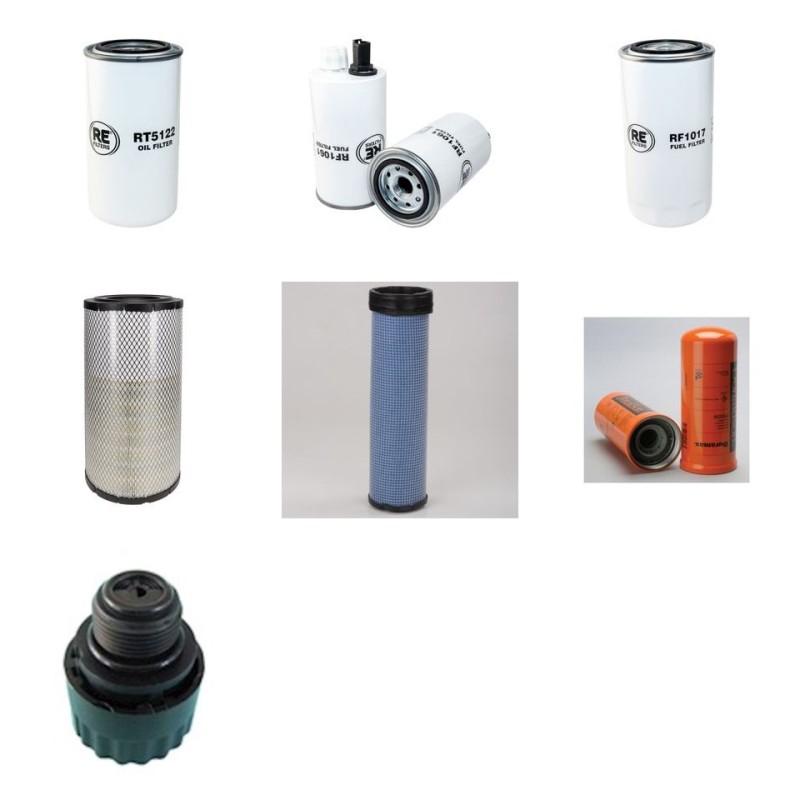 DYNAPAC (WINGET) CA 3500 D/PD Filter Service Kit w/Cummins QSB 4.5 Eng.   YR  2014-