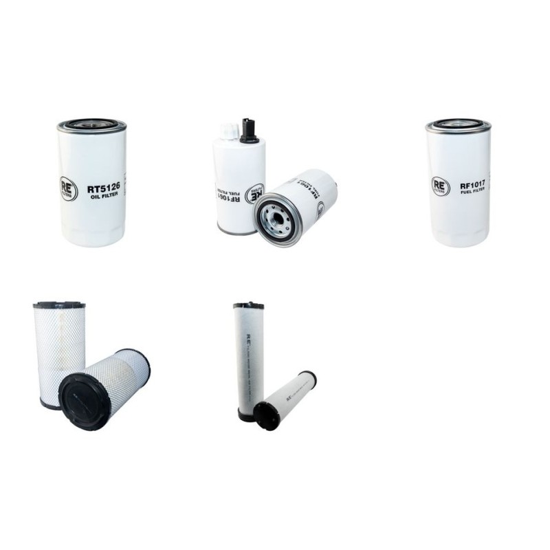 DYNAPAC (WINGET) CA 4000 D Filter Service Kit Air Oil Fuel Filters w/Cummins QSB 4.5 Eng.