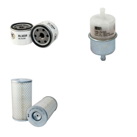 DYNAPAC (WINGET) CC 92 Filter Service Kit Air Oil Fuel Filters w/HATZ 2G40 Eng.   YR  1.94-