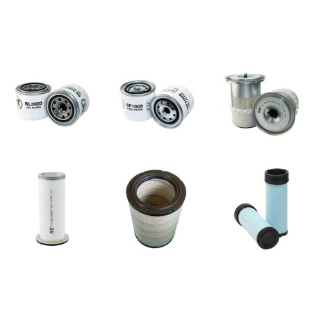 DYNAPAC (WINGET) CC 122 Filter Service Kit w/ISUZU 3LD1PW-05 Eng.   YR  1995-