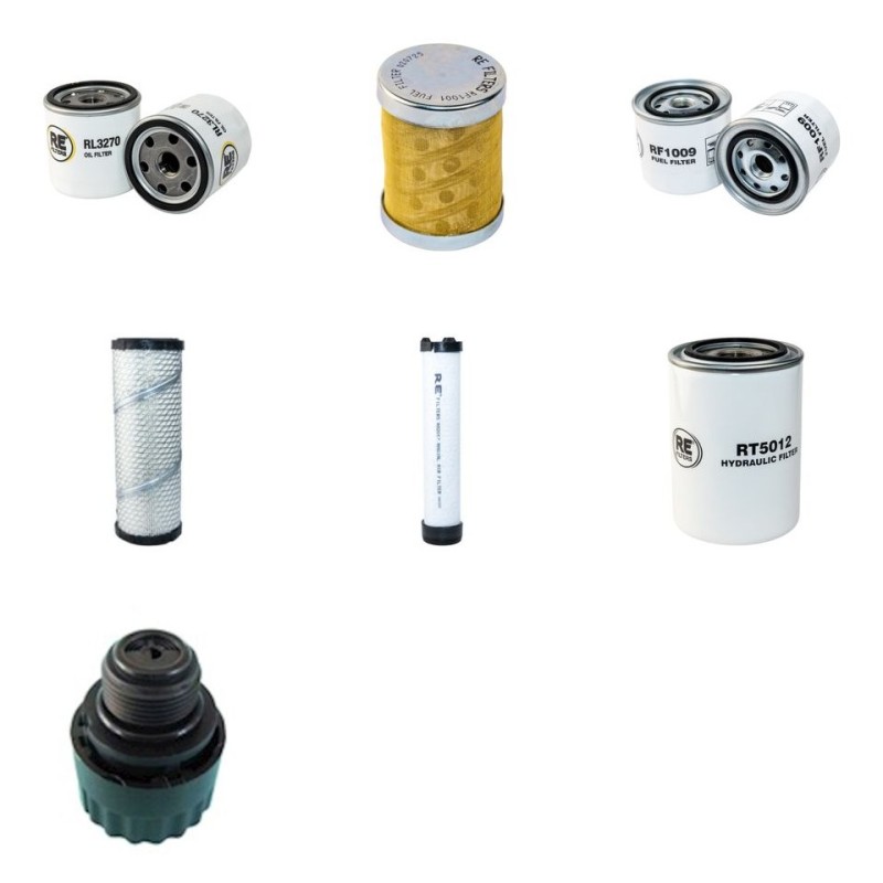 DYNAPAC (WINGET) CC 800 Filter Service Kit w/Perkins Eng.
