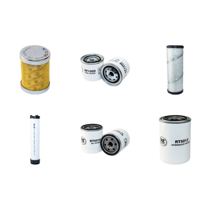 DYNAPAC WINGET CC 1000 Filter Service Kit with Perkins Hh8146 Eng 2004-