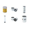 DYNAPAC WINGET CC 1000 Filter Service Kit with Perkins Hh8146 Eng 2004-