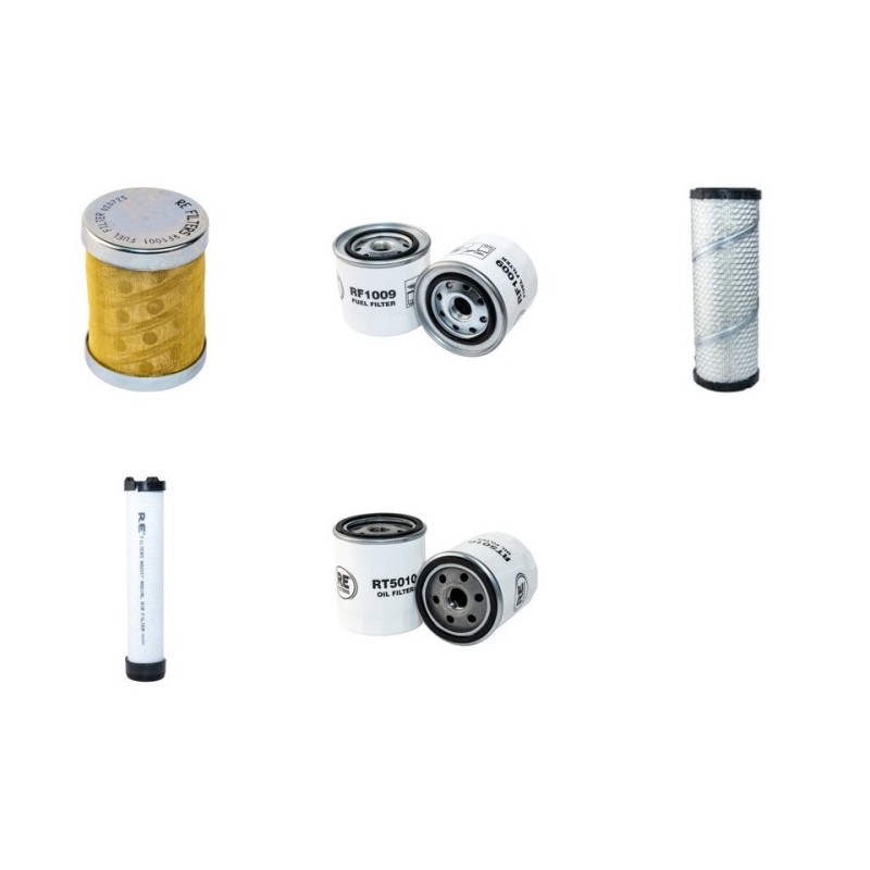 DYNAPAC (WINGET) CC 1000 Filter Service Kit Air Oil Fuel Filters w/Perkins HH8146 Eng.   YR  2004-