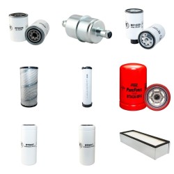 Case 580SM Filter Service Kit with Case Engine YR 2003-