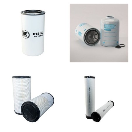 DYNAPAC (WINGET) DF 145 CS Filter Service Kit Air Oil Fuel Filters w/Cummins  Eng.