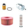 DYNAPAC (WINGET) DH 650 Filter Service Kit w/HATZ Eng.