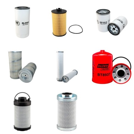 DYNAPAC (WINGET) F 8 W Filter Service Kit w/Deutz BF4M1012 Eng.