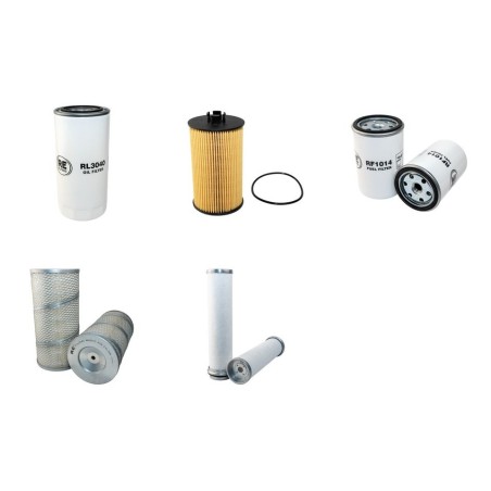 DYNAPAC (WINGET) F 8 W Filter Service Kit Air Oil Fuel Filters w/Deutz BF4M1012 Eng.